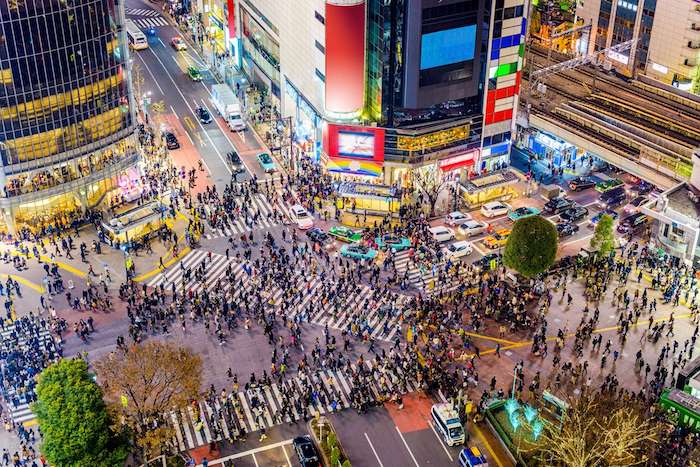 東京澀谷景點5：超有名的澀谷十字路口